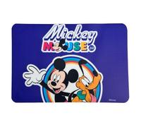 Disney Mickey and Pluto Placemat Soft Plastic Breakfast Table Mat Non Slip Washable Heat Resistant 44x30cm