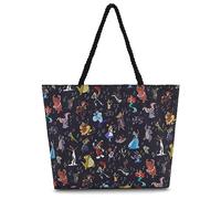Disney Mickey and Stitch Tote bag - Girls, Boys, Teens, Adults - Mickey Minnie Mouse, Stitch, Classic Canvas Tote Travel Bag