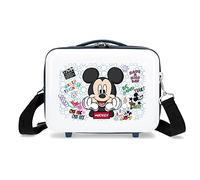 Disney Mickey Be Cool Adaptable Toiletry Bag with Blue Shoulder Strap 29x21x15 cms Rigid ABS 9.14L 0.6 kgs