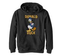 Disney Mickey Classic - Donald Duck YTH Hoodie Black 12/13