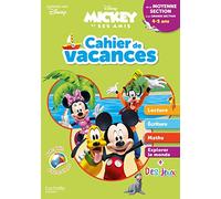 Disney - Mickey - De la Moyenne à la Grande Section - Cahier de vacances 2026: Mickey et ses amis
