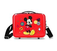 Disney Mickey Enjoy the Day Adaptable Beauty Case Red 66x48x26 cm ABS