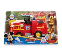 DISNEY MICKEY et MINNIE MCC00000 Mickey Fire Truck with Sound and Light Functions, Multicolored