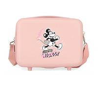 Disney Mickey Friendly Adaptable Toiletry Bag Nude 29 x 21 x 15 cm Hard ABS 9.14 L 0.8 kg, Pink, One Size, Adaptable Toiletry Bag