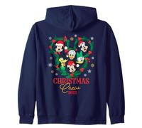 Disney Mickey & Friends Christmas Crew 2025 Holiday Trip Zip Hoodie