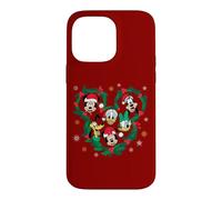 Disney Mickey & Friends Christmas Wreath Holiday Icon Case for iPhone 14 Pro Max