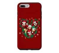 Disney Mickey & Friends Christmas Wreath Holiday Icon Case for iPhone 7 Plus/8 Plus