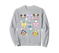 Disney Mickey & Friends Cute Easter Eggs Pastel Color Logo Sweatshirt