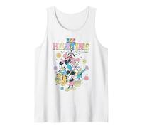 Disney Mickey & Friends Easter Egg Hunting Squad Retro Logo Tank Top