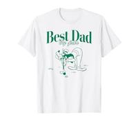 Disney Mickey & Friends Father's Day Best Dad Goofy Big Logo T-Shirt