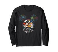 Disney Mickey & Friends Fireworks Vacation Family Trip 2025 Long Sleeve T-Shirt