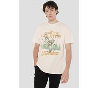Disney Mickey & Friends Greatest Fisherman Goofy Dad T-Shirt, Natural In Beige Beige S