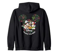 Disney Mickey & Friends Holiday Fireworks Family Trip 2025 Zip Hoodie