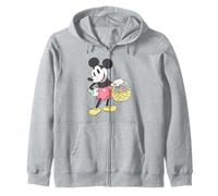 Disney Mickey & Friends Mickey Easter Eggs Basket Retro Logo Zip Hoodie