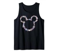 Disney Mickey & Friends Mickey Floral Outline Tank Top