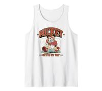 Disney Mickey & Friends Mickey Outta My Way Retro Collegiate Tank Top