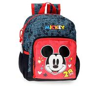 Disney Mickey Get Moving backpack kindergarten Multicolor 19x23x8 cm, Colourful, preschool backpack
