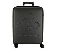 Disney Mickey Good Trip Cabin Suitcase Black 40 x 55 x 20 cm Rigid 2.5 kg TSA Lock ABS 2.5 kg 44L Hand Luggage, Black/White, One Size, Cabin Suitcase