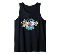 Disney Mickey Goofy and Donald Run Run Run! Marathon Running Tank Top