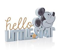 Disney Mickey Hello Little Star Mantle Plaque Blue
