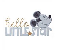 Disney Mickey Hello Little Star Mantle Plaque Blue