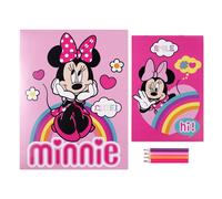 Disney Mickey & Minnie 6 Piece Colouring With 2 | Acotis
