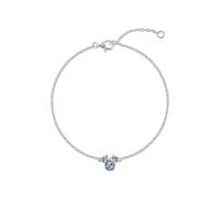 Disney Jewellery Disney Minnie Mouse CZ December Birthstone Bracelet 0.7 x 0.7cm, 17cm + 2.5cm