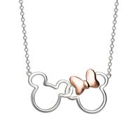 Disney Mickey & Minnie And Silver Plated Sterling | Acotis - Sterling Silver