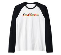 Disney Mickey & Minnie Grandma Gift Family Trip Vacation Raglan Baseball Tee