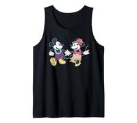Disney Mickey & Minnie Hawaii Tropical Couples Trip Vacation Tank Top