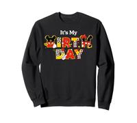 Disney Mickey & Minnie "It's My Birthday" Big Letters Party Sweatshirt