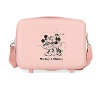 Disney Mickey & Minnie Kisses Adaptable Toiletry Bag Nude 29x21x15cm Rigid ABS 9.14L 0.8 kg, Kisses Nude, One Size, Toiletry Bag