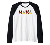 Disney Mickey Minnie Mamá Día de la Madres Cumpleaños Raglan Baseball Tee