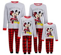 Disney Mickey & Minnie Matching Family Christmas Pyjamas Adults Kids Xmas Pjs