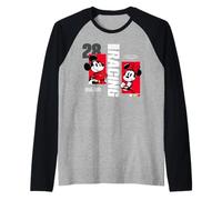 Disney Mickey & Minnie MM Racing Turbo Troop 28 Race Drivers Raglan Baseball Tee