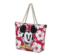 Disney Mickey Mouse Hawaii-Soleil Beach Bag, Red, 52 x 37 cm