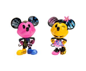 Disney Mickey & Minnie Next Level Collector 4" MetalFig 2pk