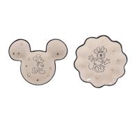 Disney Mickey & Minnie Set of 2 Trinket Dishes Disney Multicolor