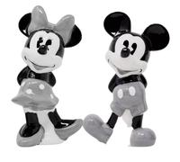 Disney Mickey Minnie Tonal Salt & Pepper Shaker, Gray