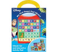 Disney - Mickey, Minnie, Toy Story and More! - My First Smart Pad Electronic Activity Pad and 8-Book Library - PI Kids: 8-Book Set and Interactive Activity Pad (Play-a-Sound)