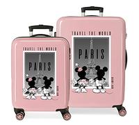 Disney Mickey & Minnie Trip to… Suitcase Set, One Size, Paris, One Size, Suitcase Set