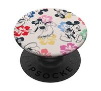 Disney Mickey & Minnie Tropical Island Dance and Flowers PopSockets Adhesive PopGrip