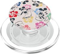 Disney Mickey & Minnie Tropical Island Dance and Flowers PopSockets PopGrip for MagSafe