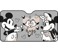 Disney Mickey Mouse 130 x 70 cm Front Windscreen Car Sun Shade with Mickey and Minnie Mouse Graphics on Blue Background