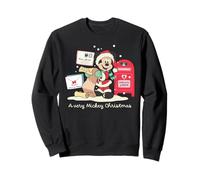 Disney Mickey Mouse "A Very Mickey Christmas" Retro Holiday Sweatshirt
