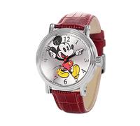 Disney Unisex-Adults Analog Japanese Quartz Watch with Leather Strap WDS001222