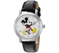 DISNEY Women Analog Quartz Watch with Faux Leather Strap W002751