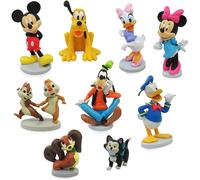 Disney Mickey Mouse and Friends Deluxe Figure Play Set, Multicolored