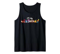 Disney Mickey Mouse and Friends "It's My Birthday" Party Tank Top