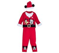 Disney Mickey Mouse and Pluto Santa Suit Set for Baby Size 6-9 MO Multi